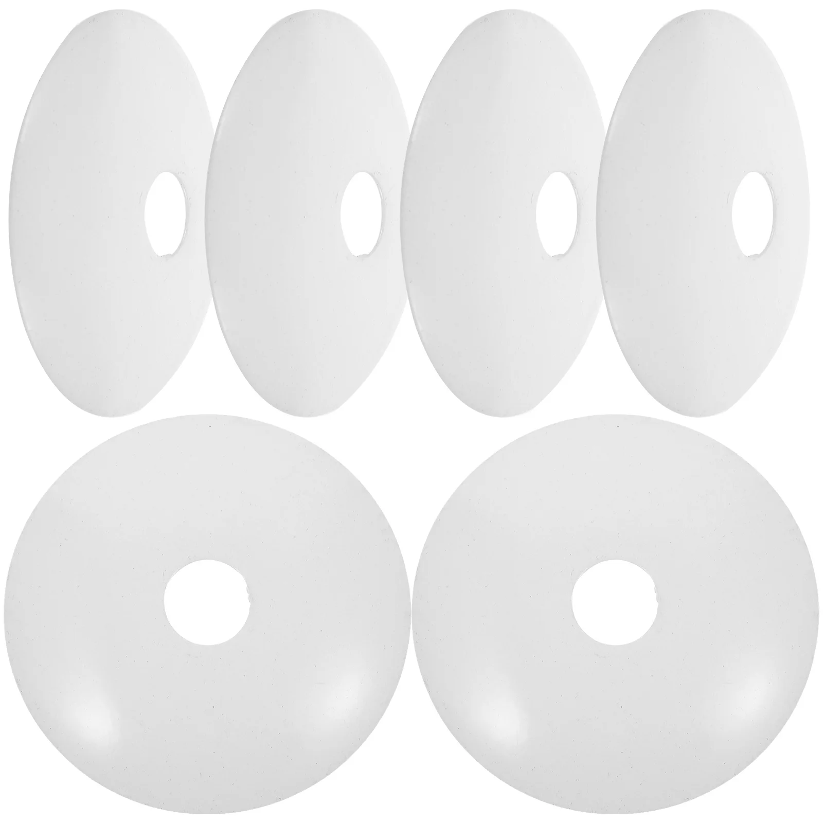 6 قطعة مظلة السقف المعدنية قلادة غطاء خفيف 50 مللي متر لوحة السقف تركيبة إضاءة DIY بها بنفسك ديكور المنزل قلادة ضوء المظلة