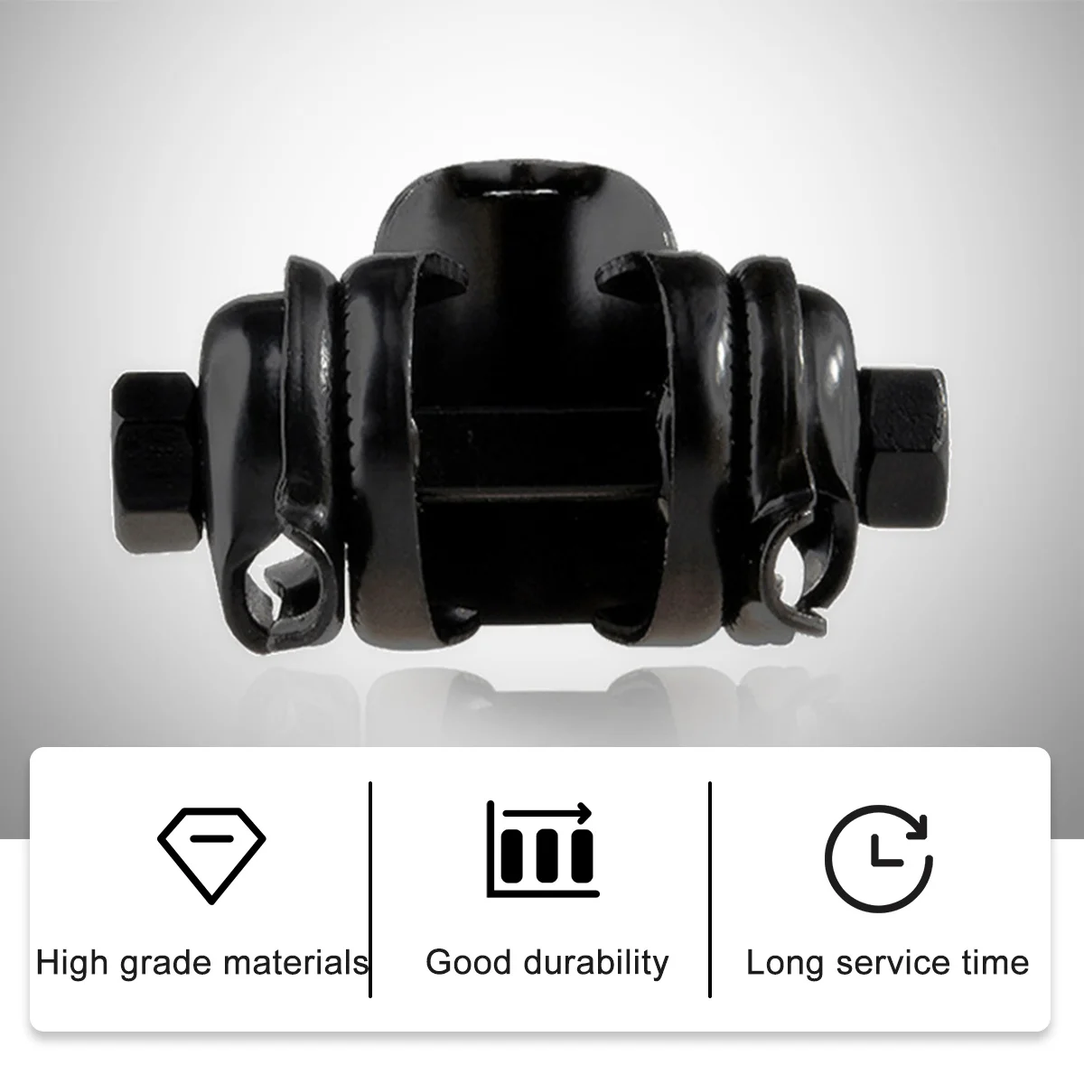 4Pcs Bike Seat Clamp Universal Adjustable Quick Release Bolt for Standard Rail Saddles Iron Seatpost Clip Bike Seat Clamp