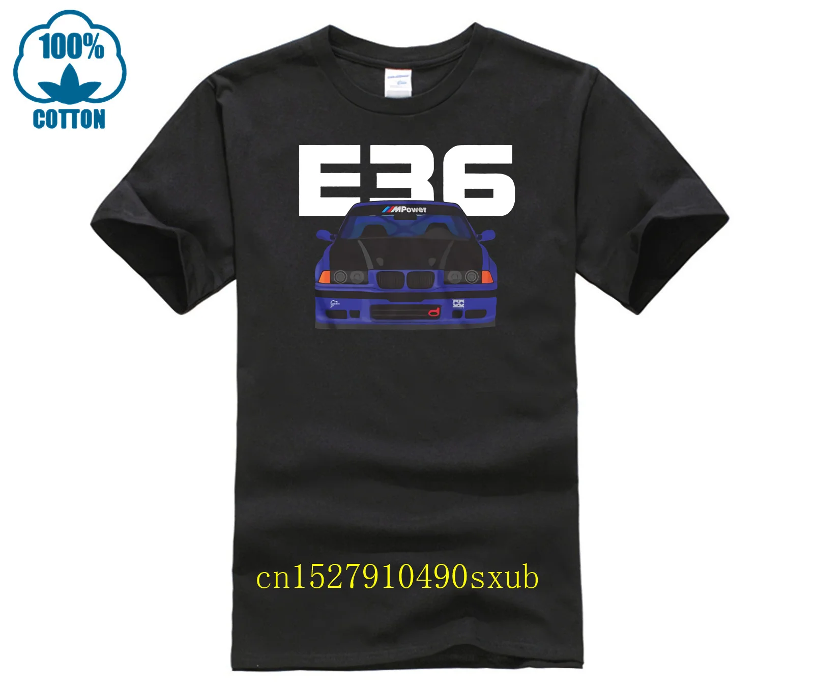 Brand Clothes Summer 2023 Germany Classic Legend Car E36 M3 Tee, Cars, M3, M5, M6, Drift, Nurburgring, Track, Race, T Shirt