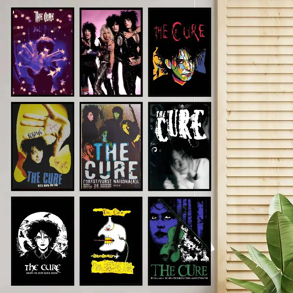 Band The C-Cure Poster Self-adhesive Art Room Entrance Restaurant Wall Decor Art Painting