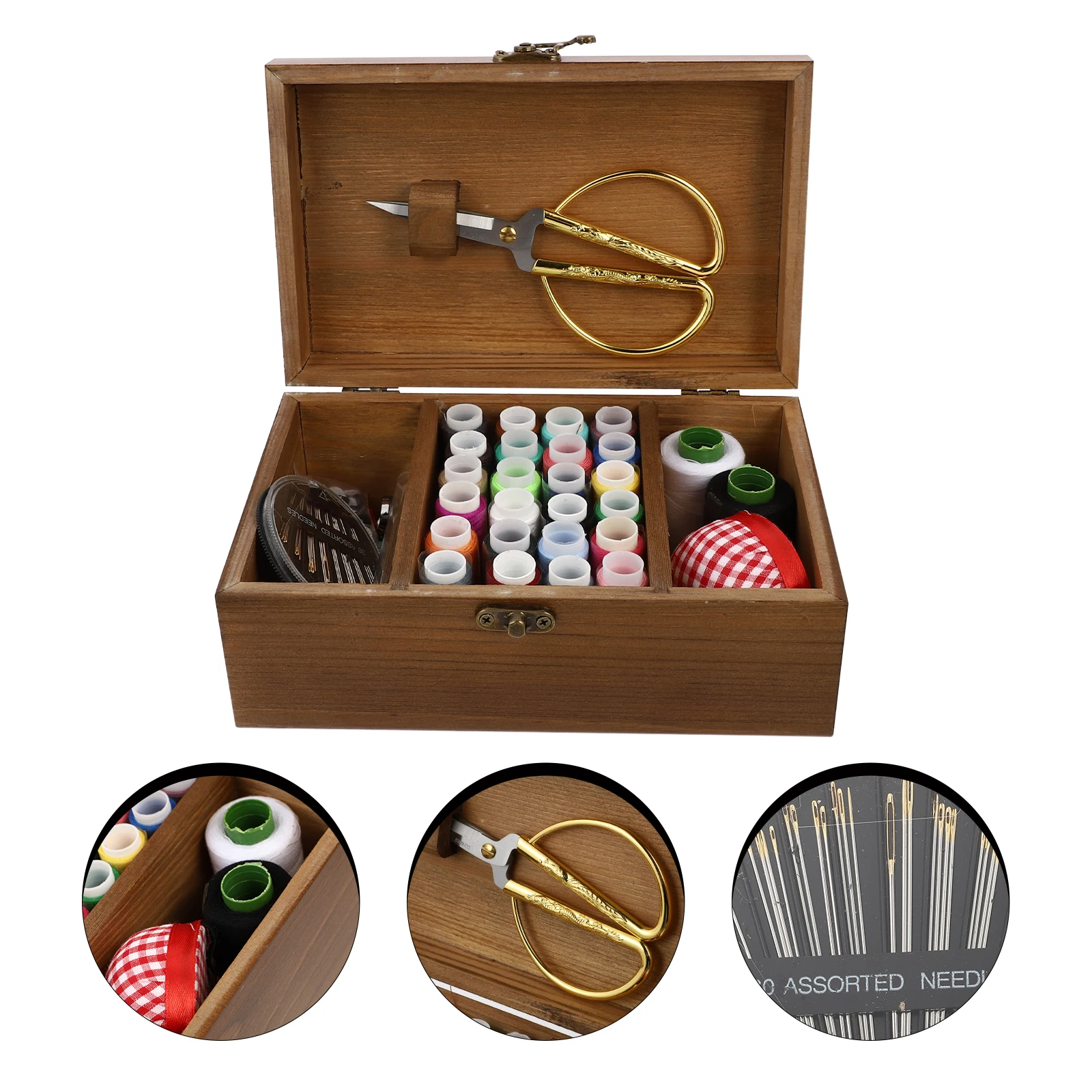 

1 set 1 Set Stylish Lightweight Sewing Needle Thread Tools Portable Stitch Kit Home Diy Sewing Accessories Thread Tools Set