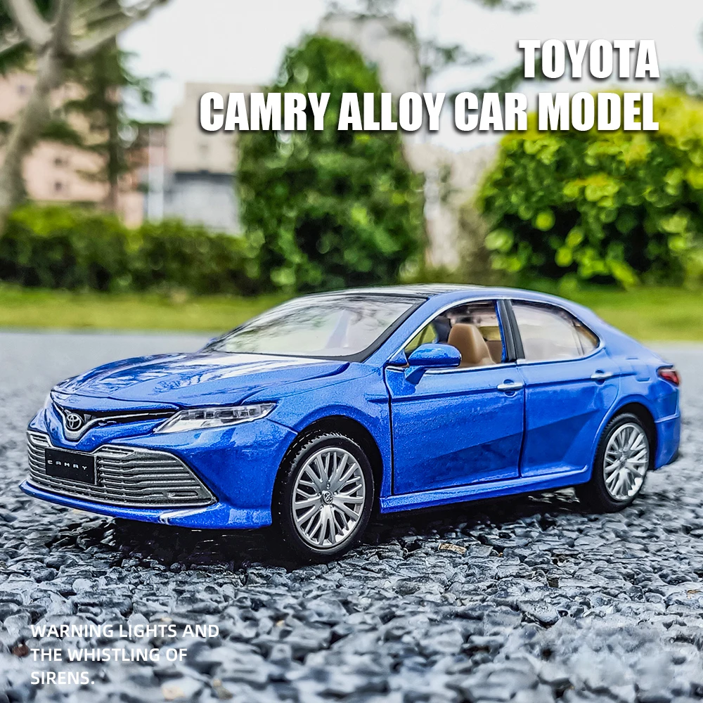 

1:34 Alloy Diecast Metal Car Model for Toyota CAMRY Miniature Collection Diecast Model Car Suit Toys for Children Birthday Gift