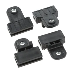 4Pcs Black Car Window Glass Holder Base Universal for Hyundai Elantra Automotive Window Bracket 48.5*40mm Car Acessories
