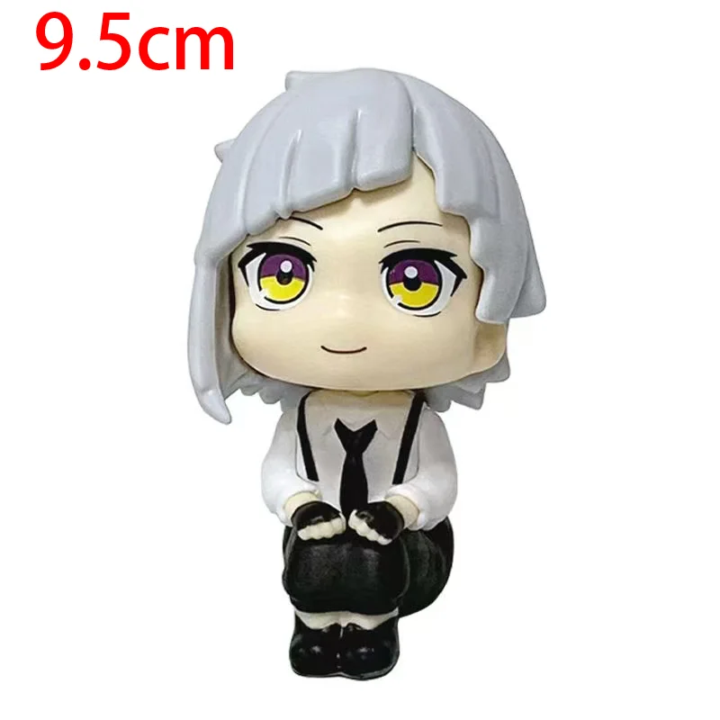 Nova figura Amine Bungou Stray Dogs LooK Up Dazai Osamu Nakajima Atsushi Action Figure Brinquedos Coleção de modelo de PVC Boneca Kwaii Q