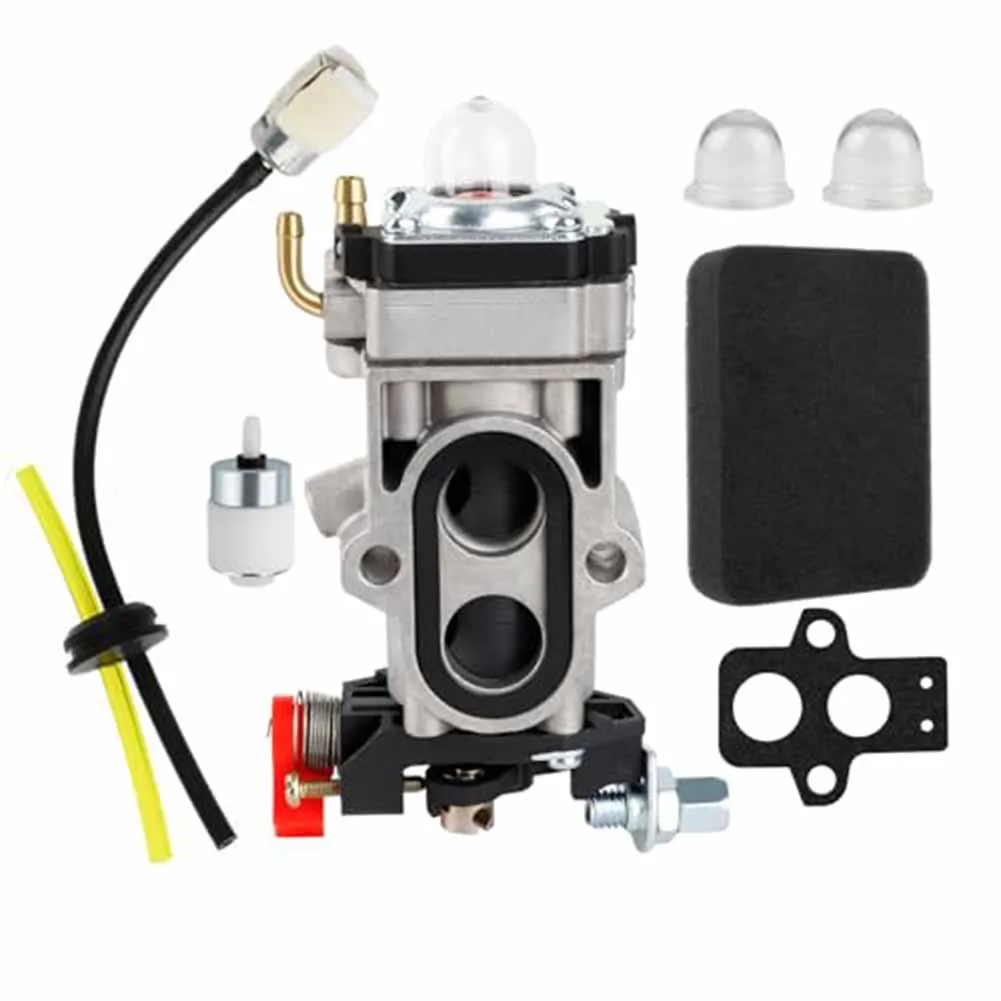 Carburetor Kit for 150BT 350BT Backpack Leaf Blowers Includes Primer Bulbs Fuel Filter Gasket Air Filter & Fuel Line