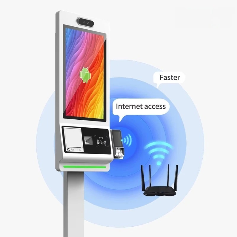 Factory OEM Android Floor Stand Indoor Self Service Payment Terminal Capacitive Touch Screen Payment Kiosks