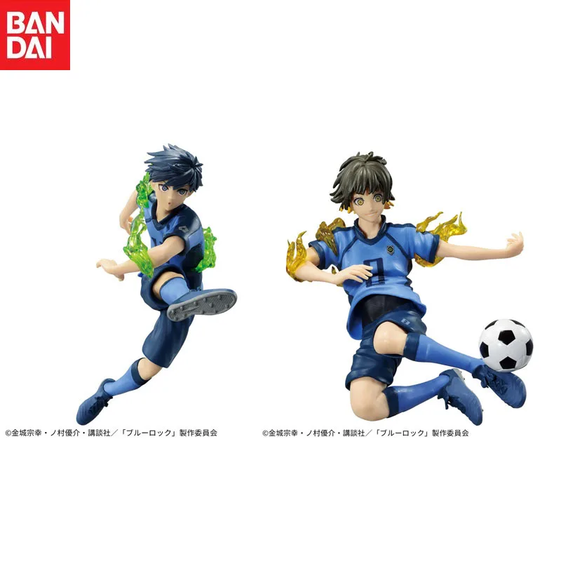 

Stock Bandai Original Anime BLUE LOCK TV Animated Version Isagi Yoichi Bachira Meguru Awakening State Action Figure Model Gifts