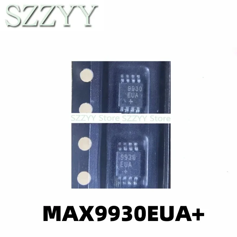 5PCS MAX9930EUA+RF detection controller MSOP-8 packaging screen printing 9930EUA+