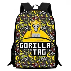 Kids Backpacks Boy Girl Student Birthday Gift Child School Novelty Cool Gorilla tag Bags Large Capacity Camping Durable Rucksack