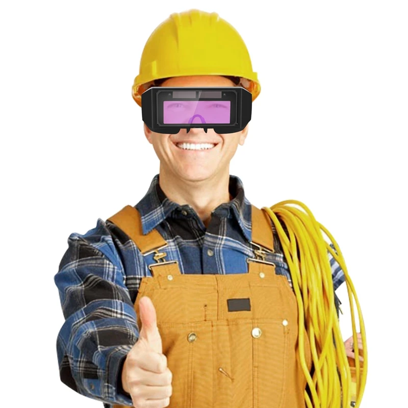 

Auto Darkening Welding Helmet Durable Automatic Light Change Anti-Glare Eyes Shied Goggle Glasses Masks Autos Shades