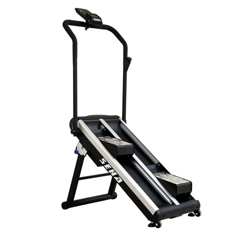 

Home Foldable Magnetic Stair Climber - Silent Stepper Machine Non-Slip Pedals & 330lbs Capacity, Quiet Climbing Workout