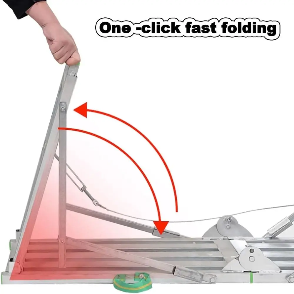 Versatile Ladder Work Platform for Indoor & Outdoor Construction and Decorative Projects