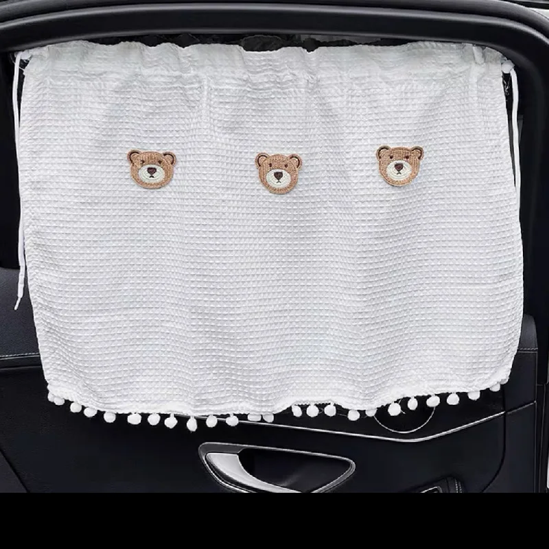 

Car Sunshade Curtain Cute Cartoon Side Window Block Cover Shade UV Protection for Kid Baby Children