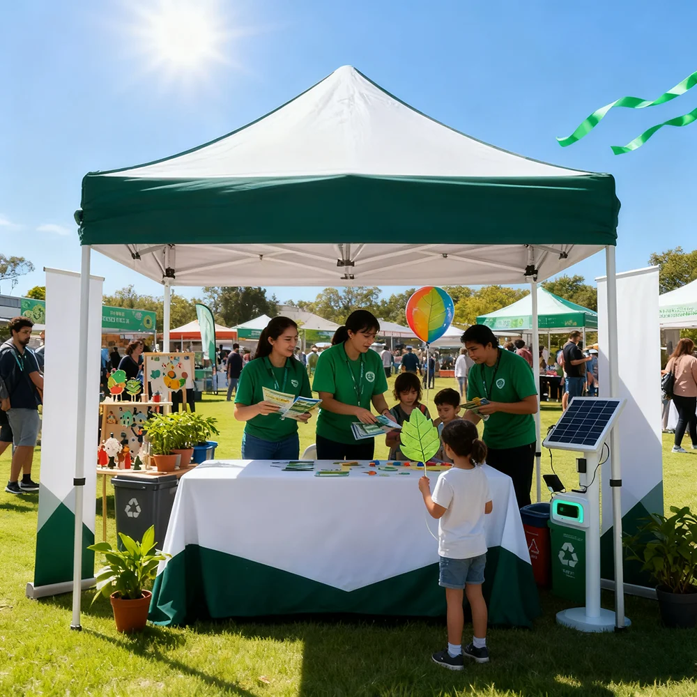 Professional Custom Logo Canopy Tent 10x15 Pop up Vendor Tent Top Roof with Sidewalls Tents for Events Festival Market Branding