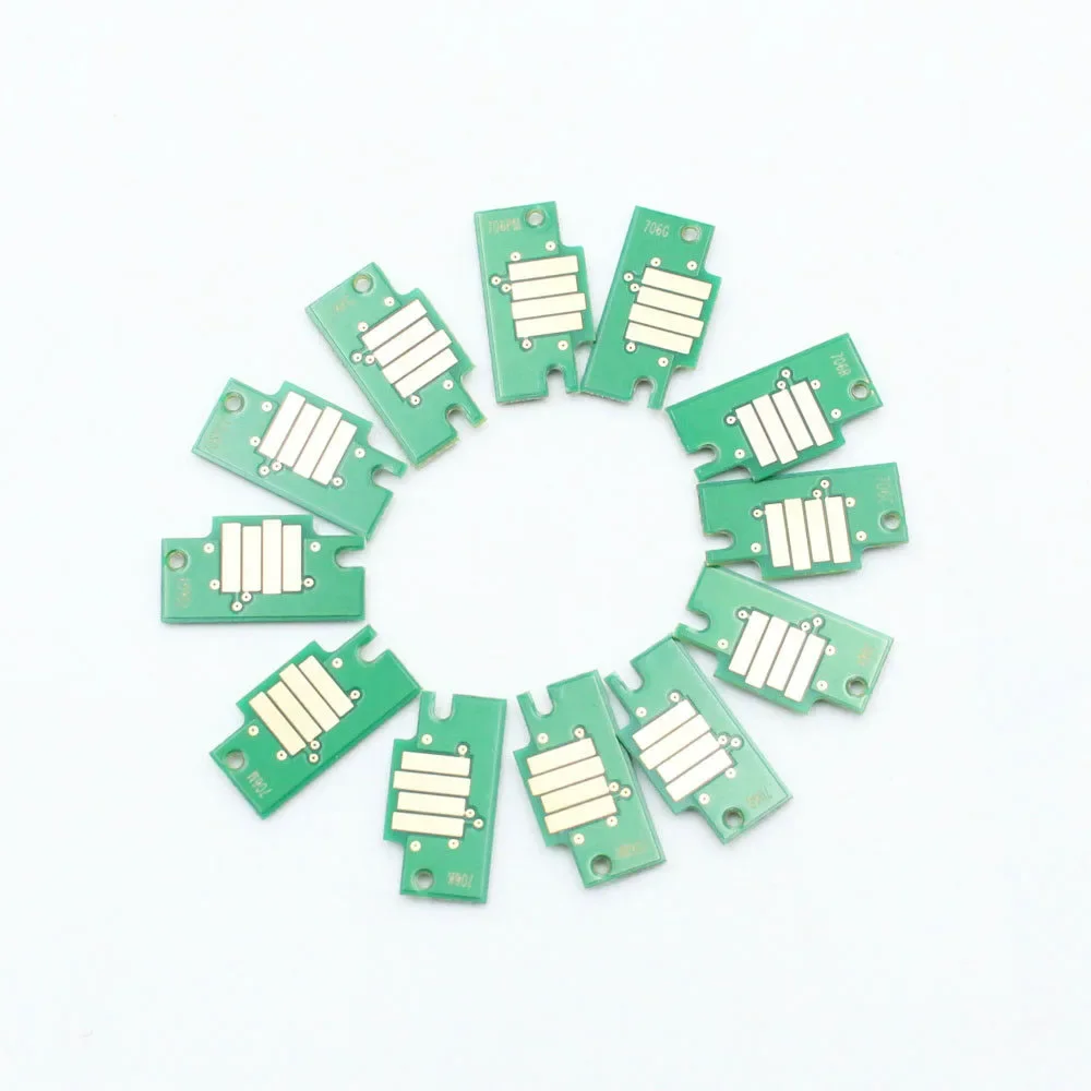 Chip de cartucho de tinta para impressora Canon, PFI-706, PFI-706, IPF8400, IPF8410, IPF-8400, IPF9400, IPF-9400, IPF-9400, IPF-9400, IPF-8410,