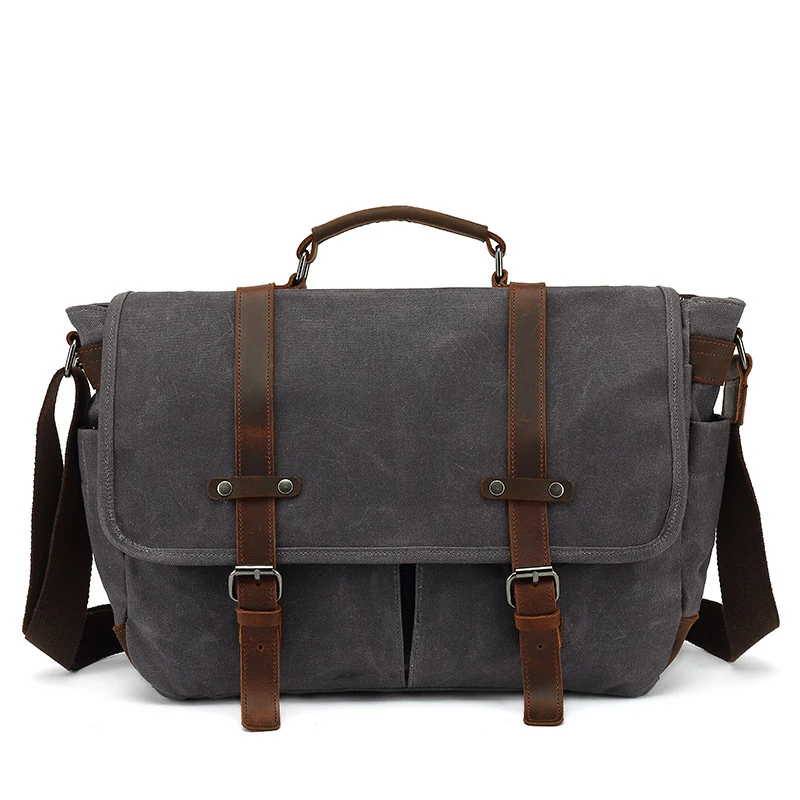 

Canvas Rucksack men's and women's casual one-shouldered photography bag