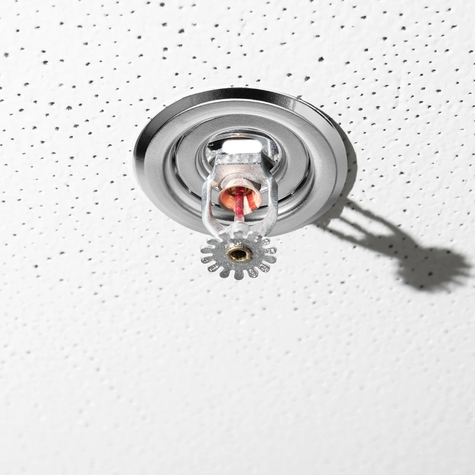 

4pcs Fire Sprinkler Trim Ring Decorative Cover Plate Skirt For Ceiling Systems 26Mm Hole Recessed Escutcheon Replacement Pipe