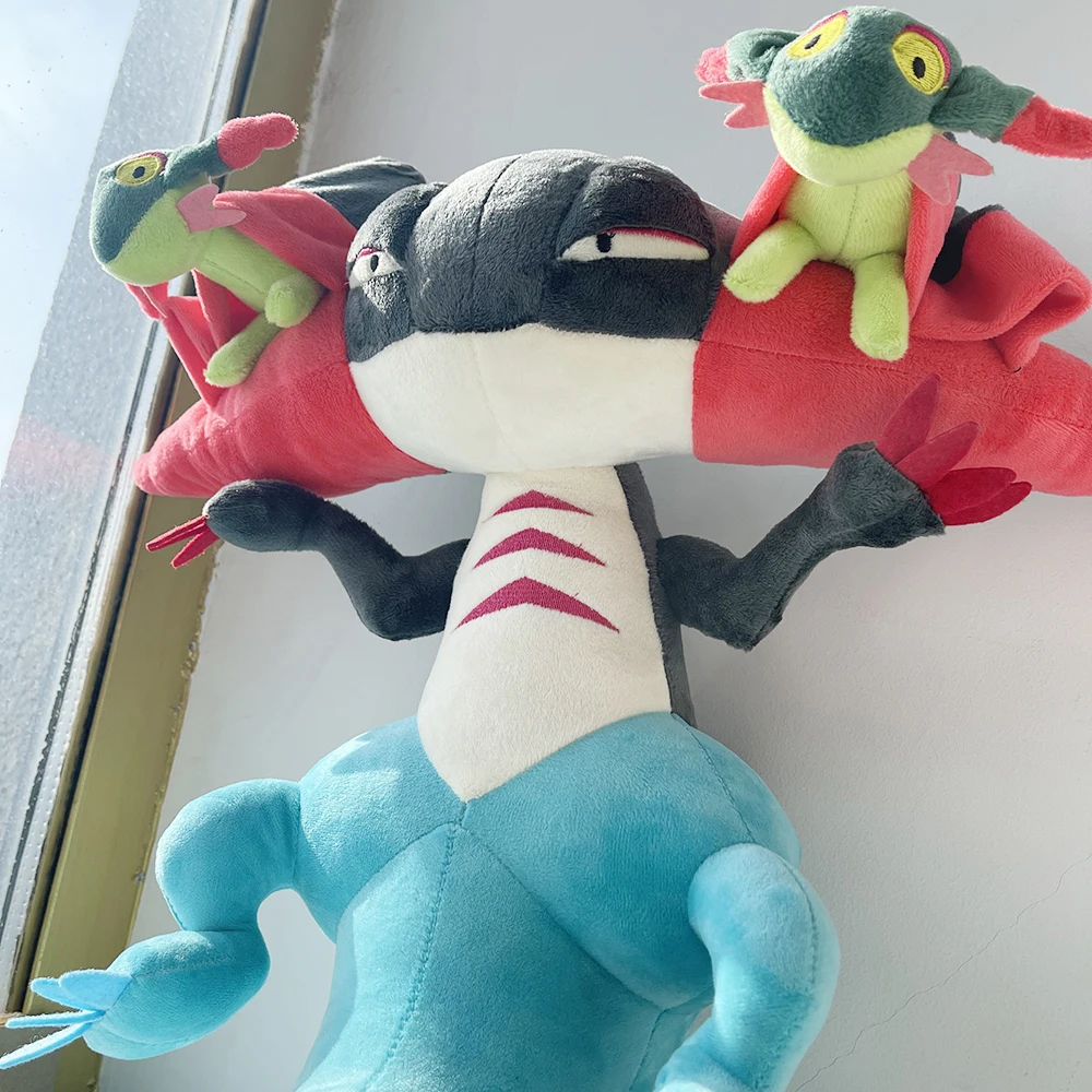 

48cm Pokemon Dragapult Plush Toy Stuffed Doll Dreepy Drakloak Evolution Dragon Figure Children's Day Gifts
