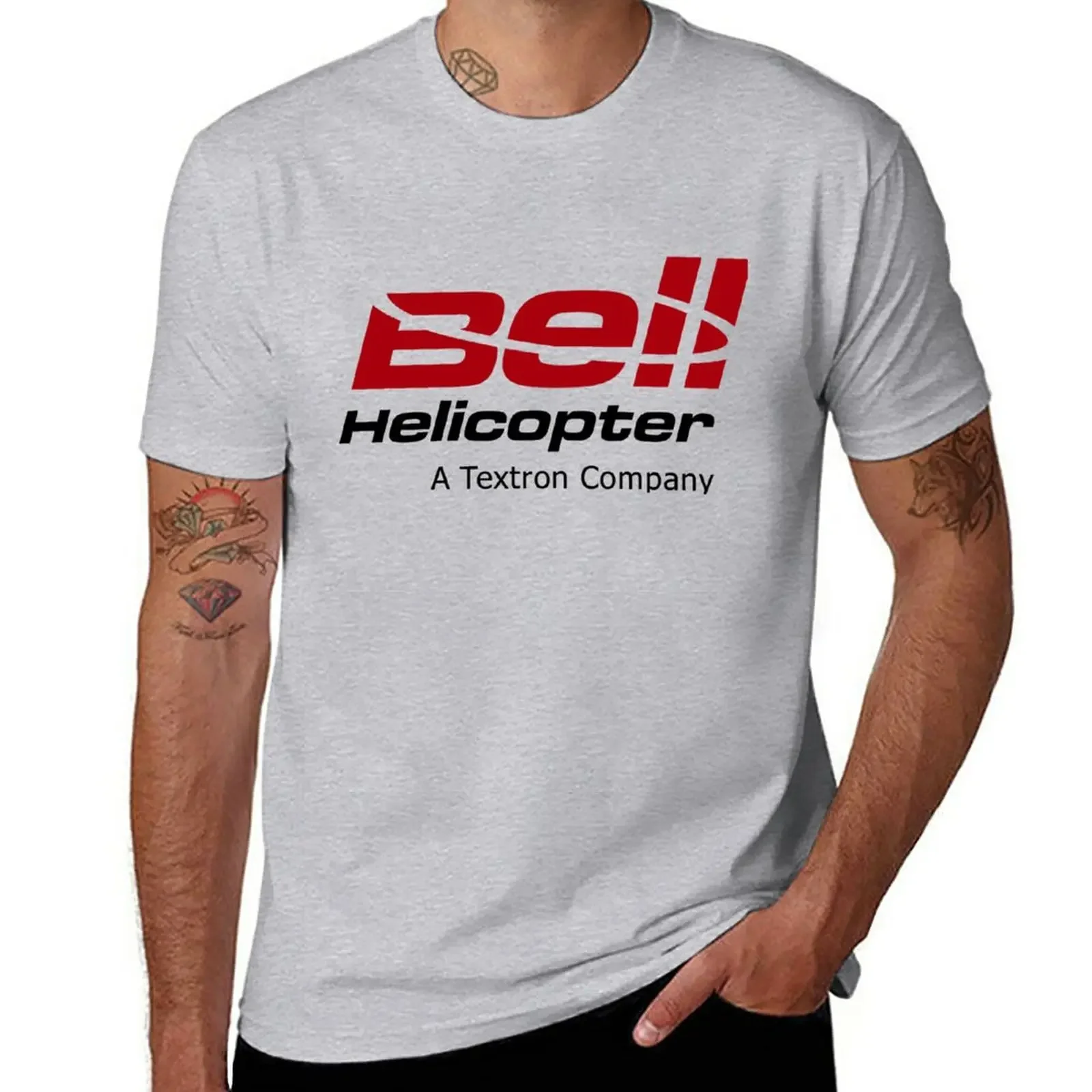 mens summer Tops Hattori   Classic Aeronautics Bell Helicopter T-Shirt sports fans customs design your own t shirts for men pack