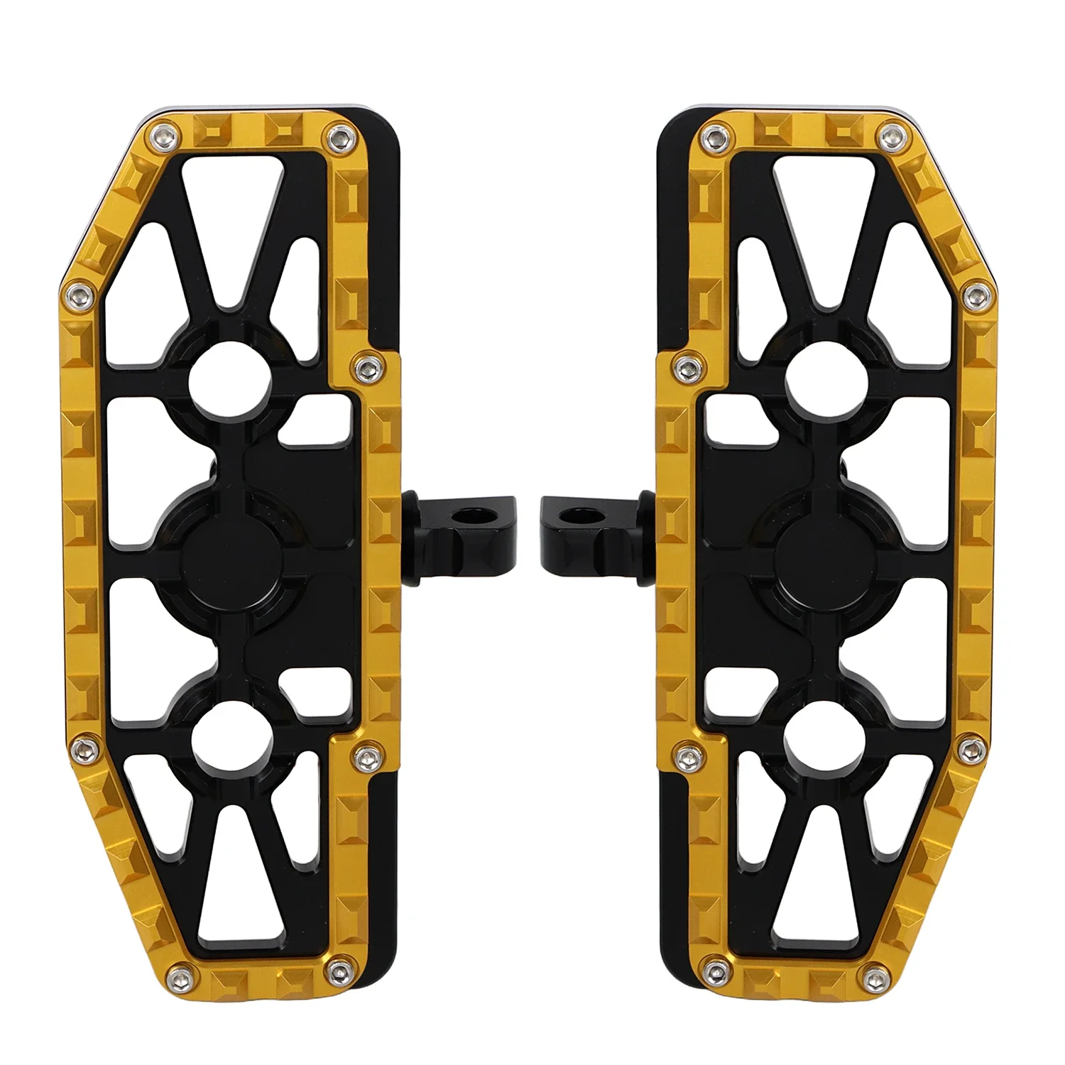 Motorcycle Rear Passenger Footboard Foot Pegs MX For Harley Touring Electra Road Street Glide King FLHX FLHR FLHT FLHTCU FLTR