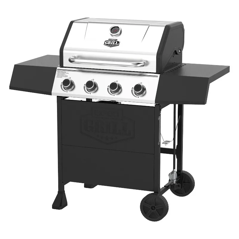 

Газовый гриль Expert Grill с 4-мя конфорками на пропане