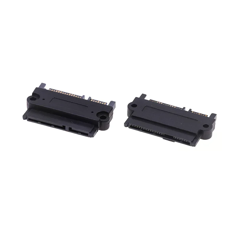 1pc Sff-8482 Sas To Sata 180 Degree Angle Adapter Converter Straight Head Sata To Sata Converter for home and professional use