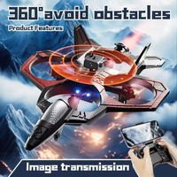 HD Camera Obstacle Avoidance Screen Drone RC Foam Aircraft Plane Remote Control Fighter Plane Glider RC Airplane for Kids Drone