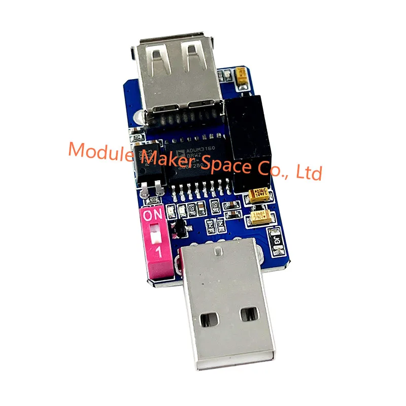 Quad USB isolatore USB HUB modulo di isolamento accoppiamento scheda di protezione ADUM3160 B0505S 1W 1500V USB a USB