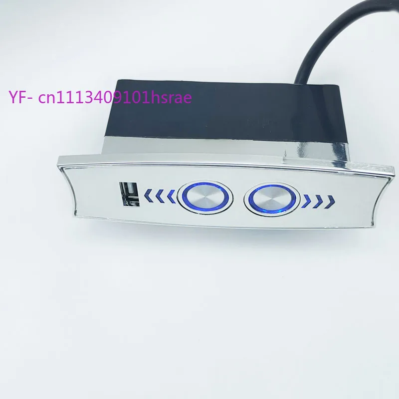 LED Backlight Wire Controller with USB Charging Port for Electric Sofa Push Rod Motor
