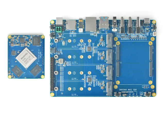 M3588 NAS 2.5G RK3588 4xPCIe3.0 4K 8K NVME SSD AliExpress