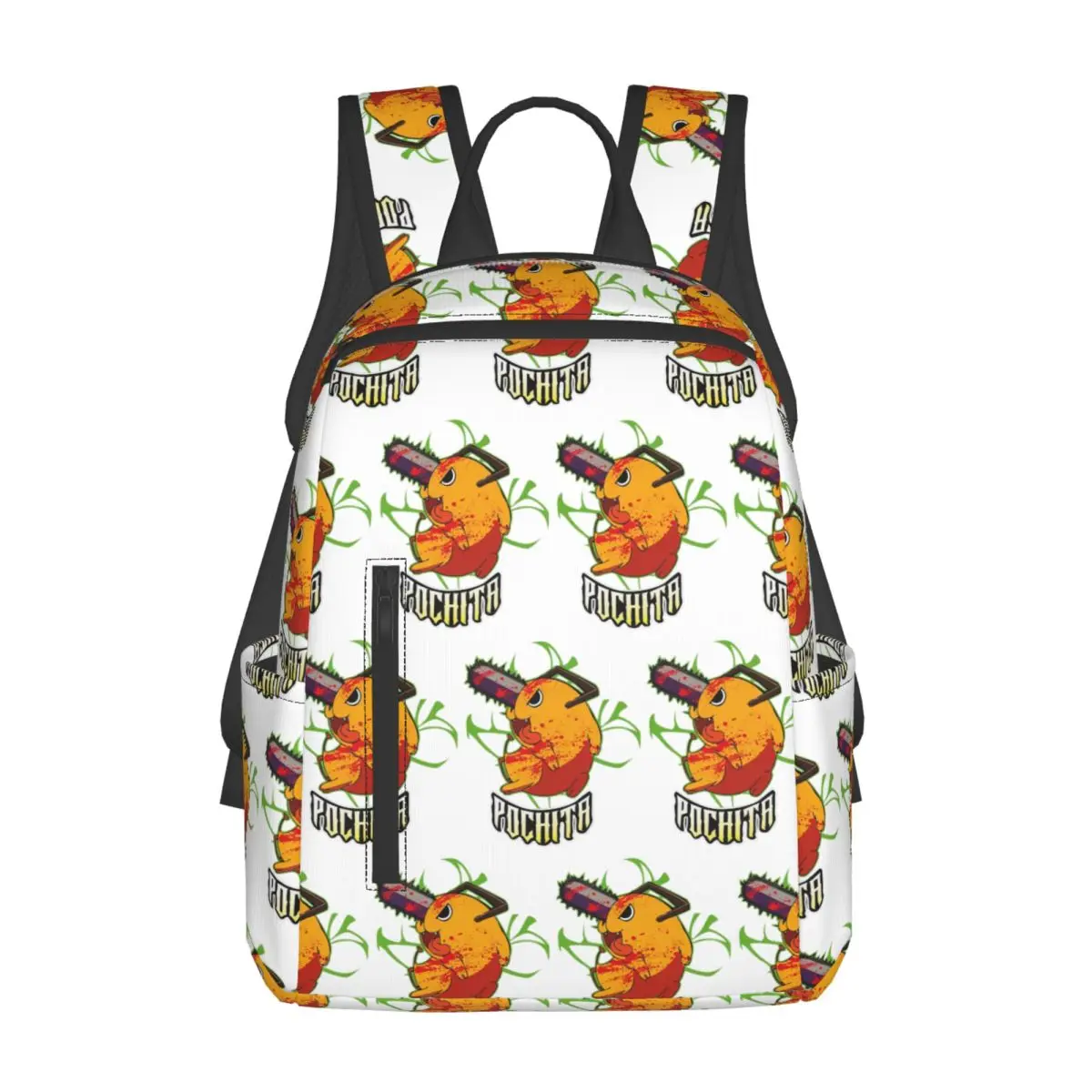 

Pochita Ramen Chainsaw Man Anime Backpack Daypack Boys Girls BookBag School Bag Shoulder Bags for Men Women