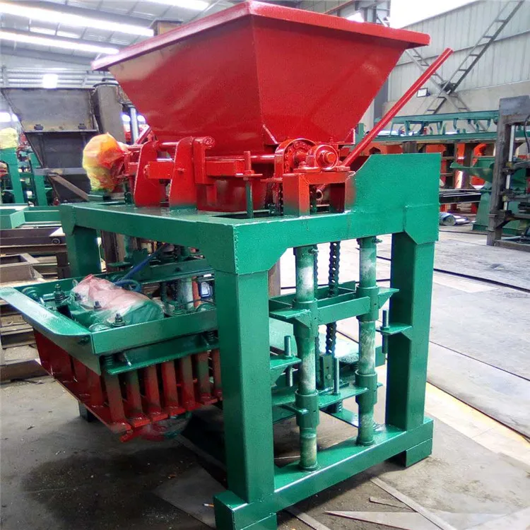 Small Business Machines GM4-35B 220v Motor Engine Concrete Cement Block Making Machine with Mixer Brick Molding Machine