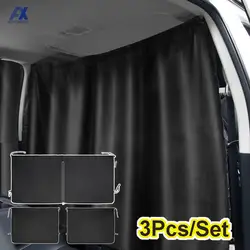 Car Divider Curtain Partition Privacy Protection Curtains Commercial Vehicle Accessories Sun Shade Side Window Cover Rear Travel