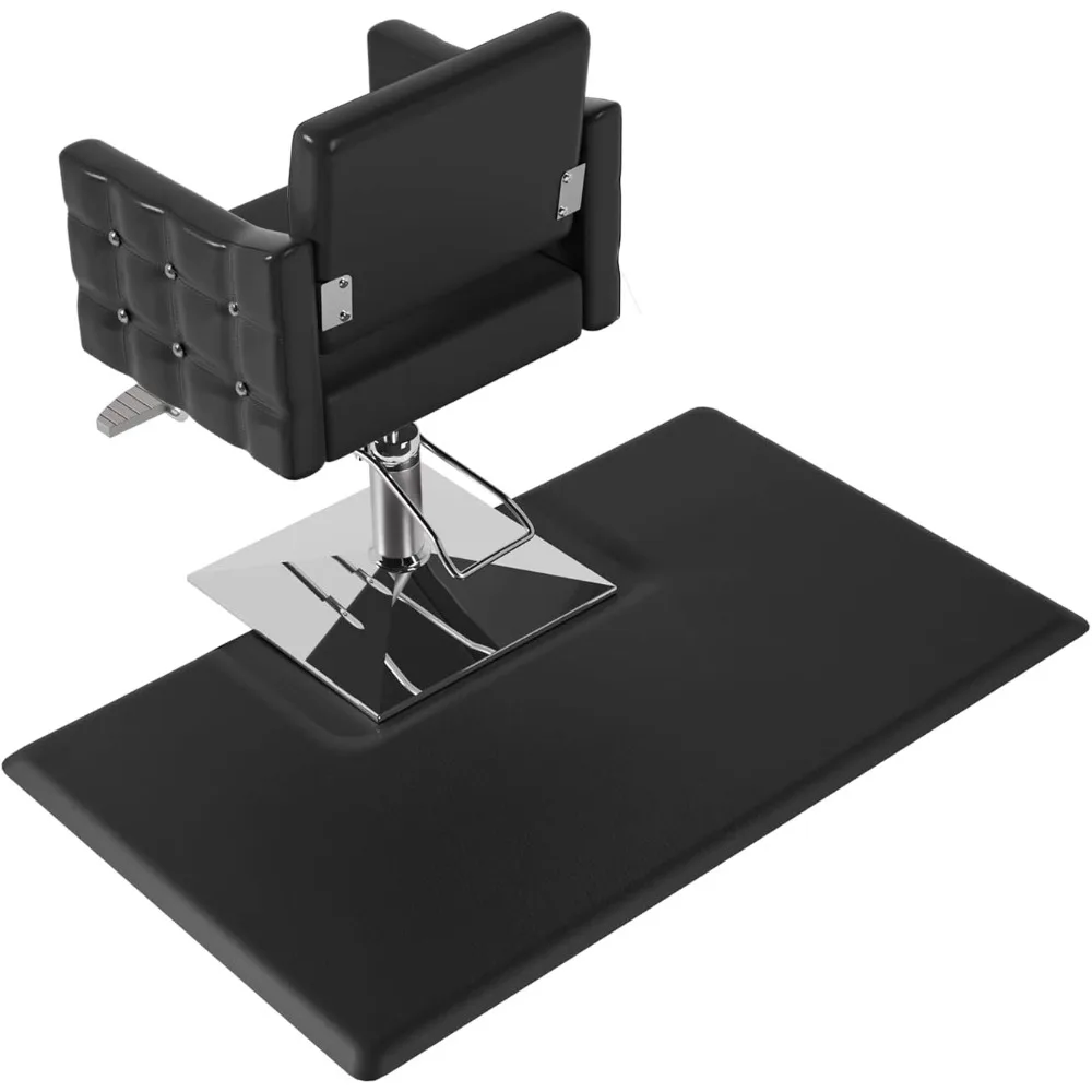 سجادة سميكة مضادة للتعب 3/4 بوصة لمصففي الشعر، سجادة أرضية 3 × 5 أقدام تحت كرسي الصالون، سجادة واقفة لصالونات الشعر