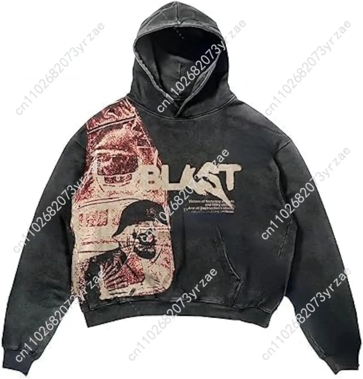 

Retro Wash Hoodie Super Soft Sweatshirt Mens Pullover Men's Fashion Comfortable Hoodies Sweatshirts Breathable Vintage Tops