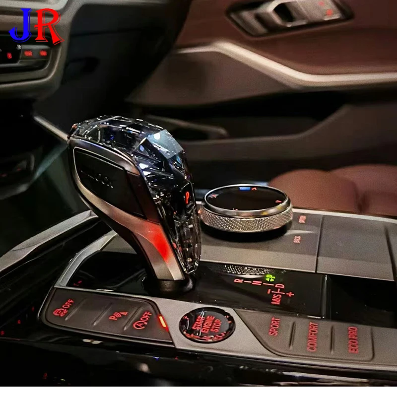 

Three-piece Led Crystal gear For BMW new x6 G06 2018 2019 2020+ handle car shift knob gear