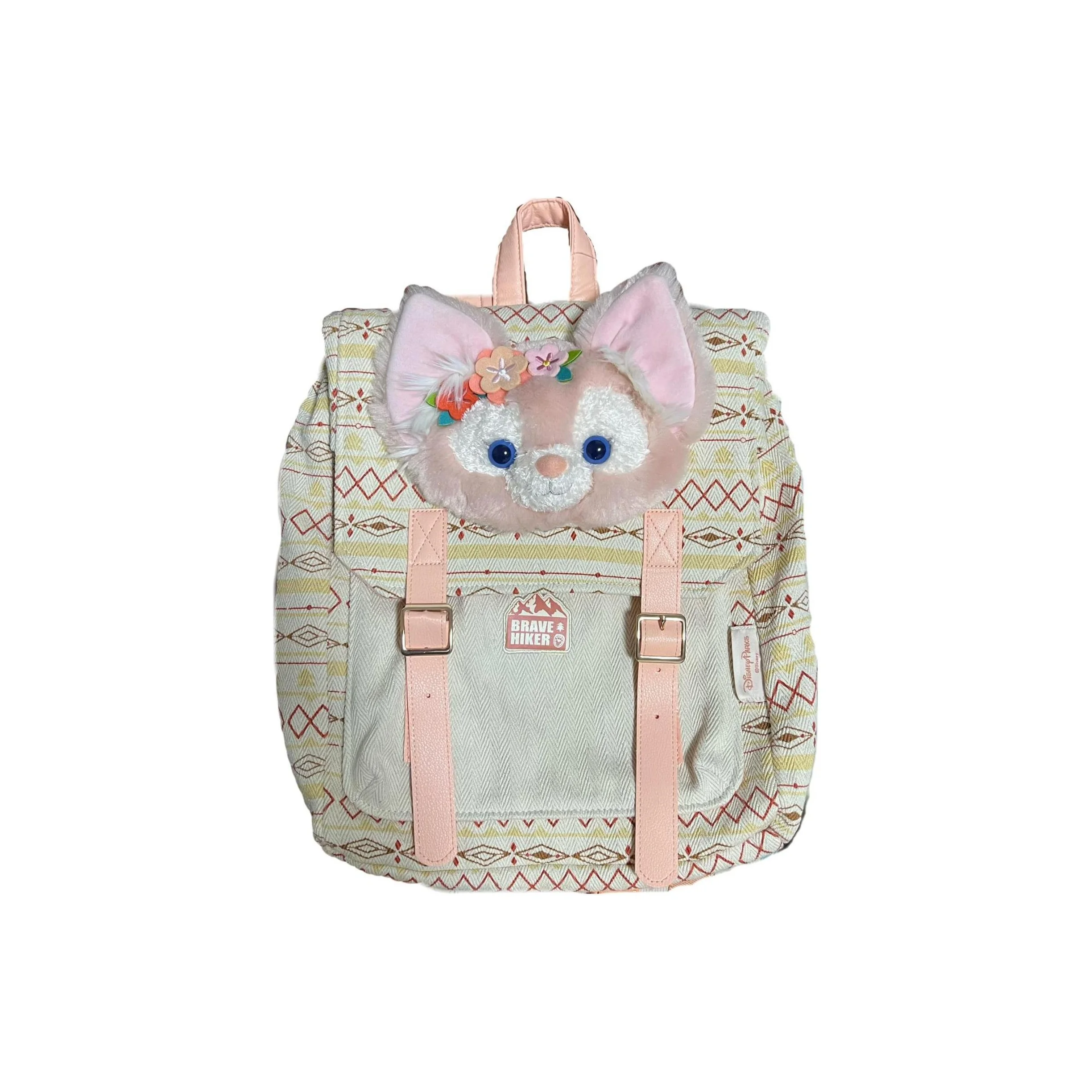 Disney Canvas Backpack Regular Women's Pink 400060309707