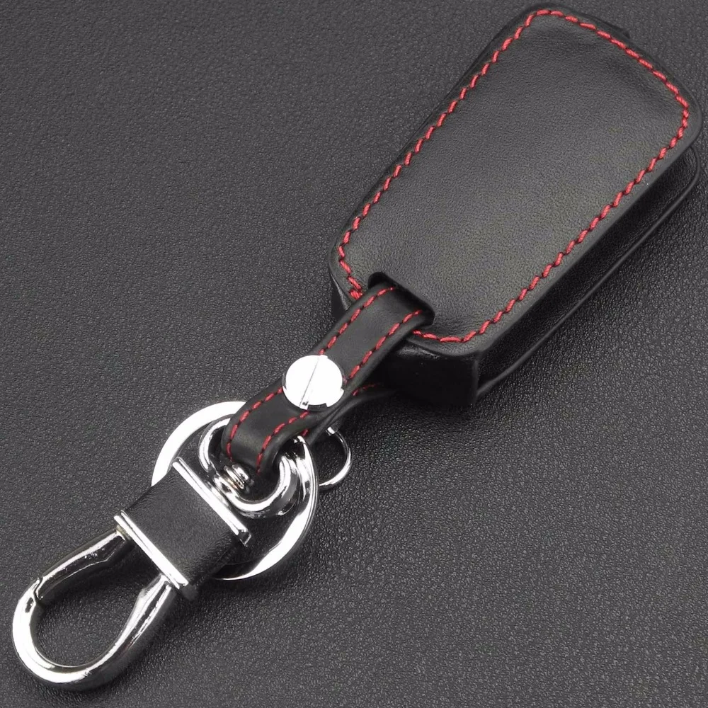 jingyuqin Remote 3 Buttons Uncut Refit Folding Flip Key Shell Cover Leather For Ford Focus KA Mondeo Fiesta Fob Case