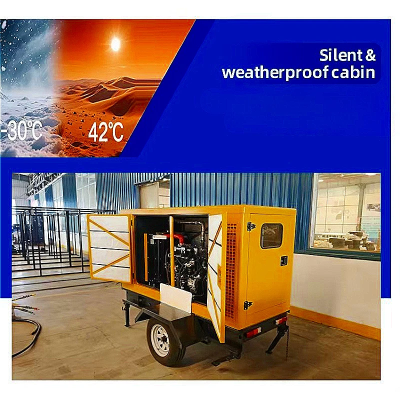 Heavy Duty Generator set 350KW Extreme Environment Quarry Power Customized Emergency Blackout Storm Preparedness Power  Hot Sale