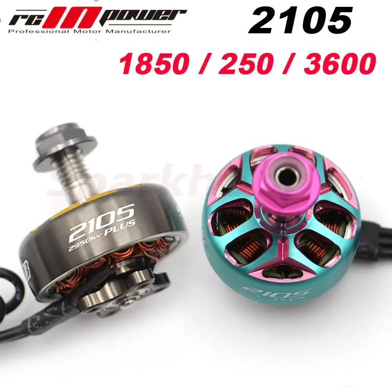 RCINPower GTS V3 2105 Plus 1850KV 2950KV 3600KV 3-6S Động Cơ Không Chổi Than Cho RC Drone FPV Đua Xe Mô Hình các Bộ Phận Dự Phòng Phụ Kiện DIY