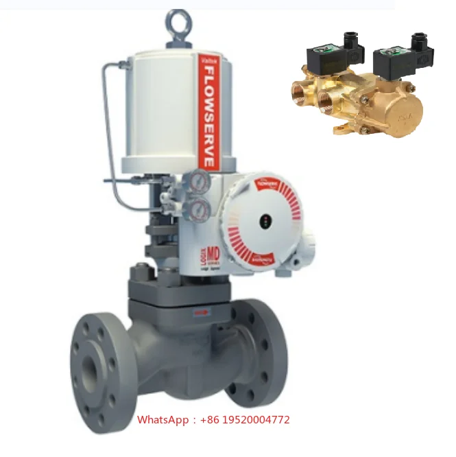 

Compressed Natural Dispensing Equipment Pilot Operated, High Flow ASCO Solenoid Valve with Flowserve Positioner and Valve