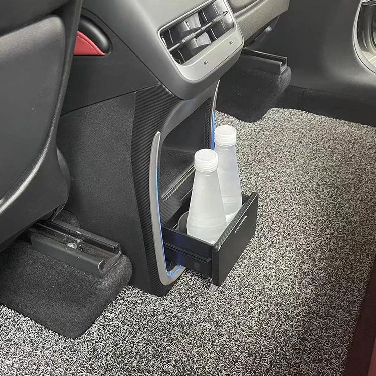 Car Arm Center Console Storage Box Central Universal Armrest Box for Tesla view 4
