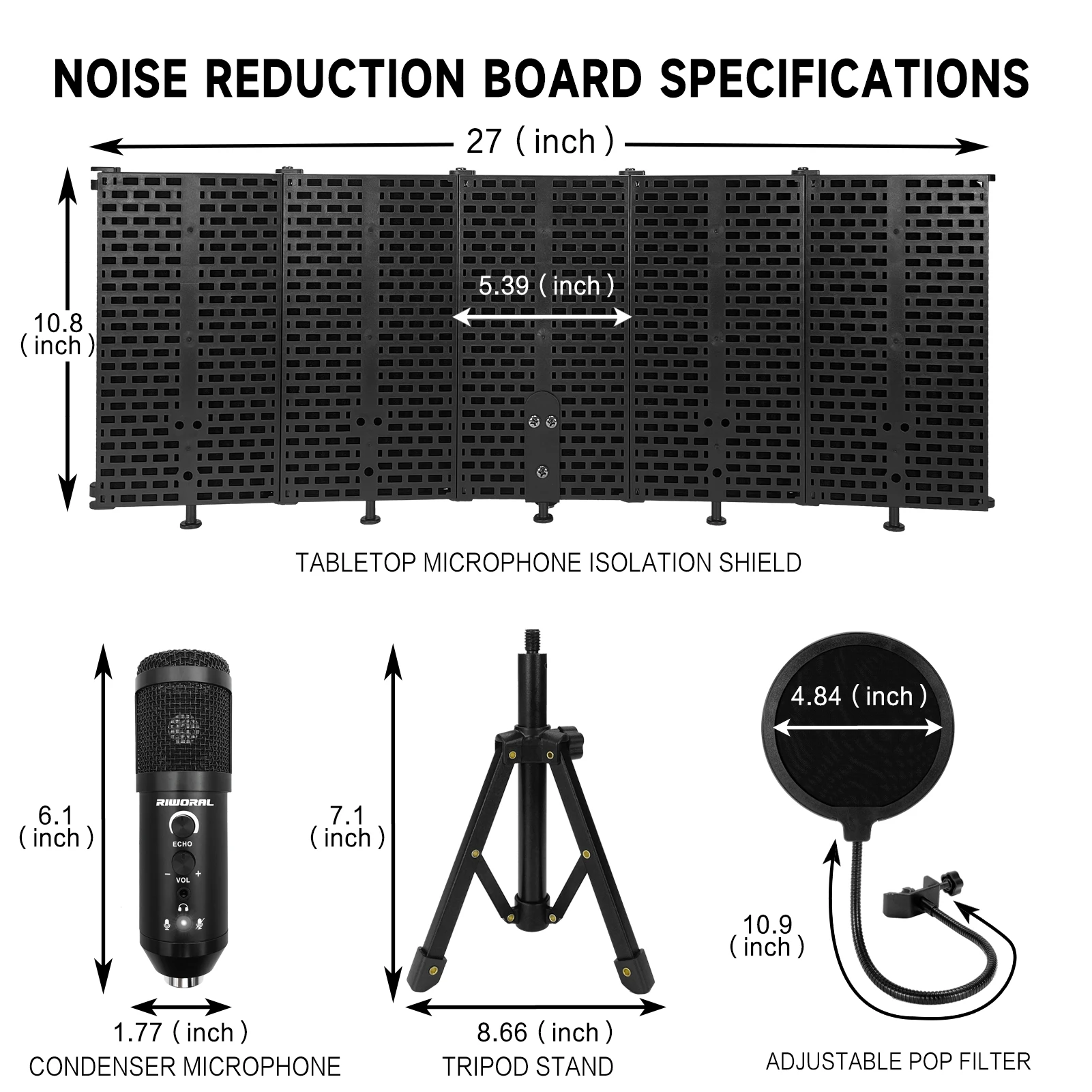 

2025 hot sale BV5 Professional Studio Equipment Set USB Condenser Microphone for Vocals Metal Isolation Shield Noise Cancelling