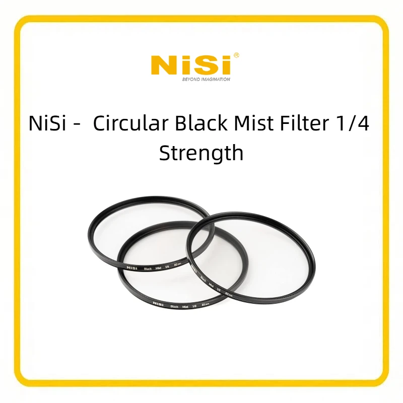 NiSi 67mm Pro Mist 1/4 Filter, Softens Harsh Shadows, Enhances Mood and Atmosphere, Ideal for Videography and Photography