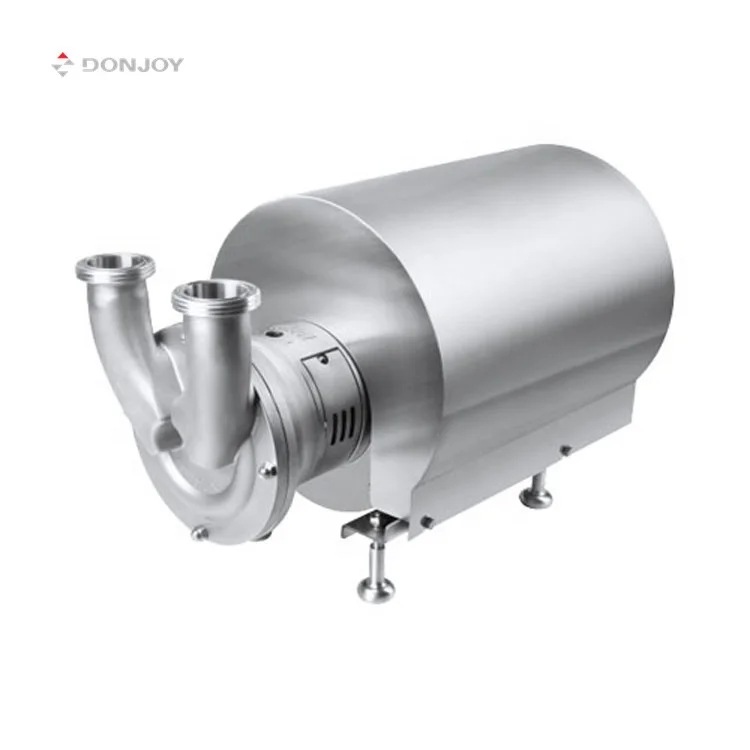 Donjoy  Stainless Steel Sanitary Circulating Suction Pump  Food Grade  CIP Pump Self Priming Water Circulation Return Pump