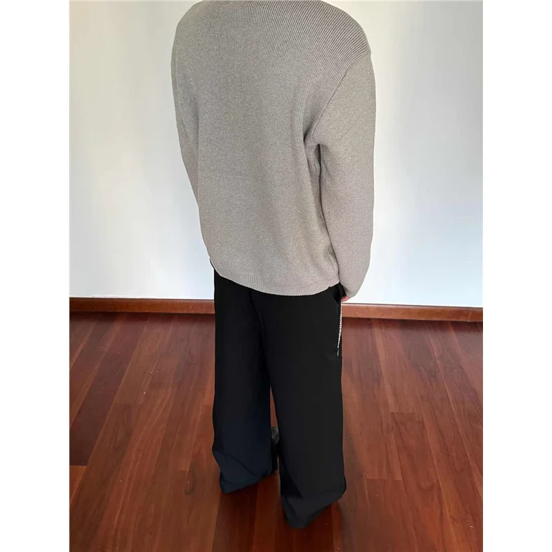 

Вязаный кардиган в стиле ретро, свитер для мужчин и женщин, Aosphere Feeling, верхняя одежда на пуговицах, модное трикотажное пальто