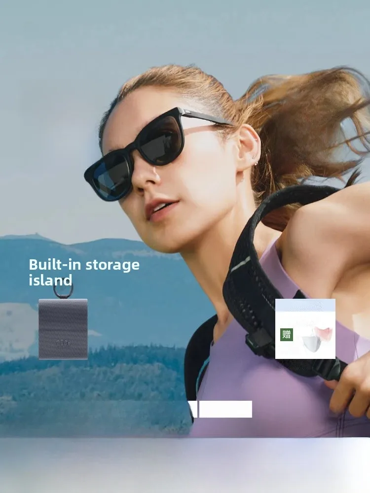 

Bananaphase ex Ultralight Outdoor Driving Sunglasses UV Protection Faionable Square Frame Sun Glasses for Men And Women