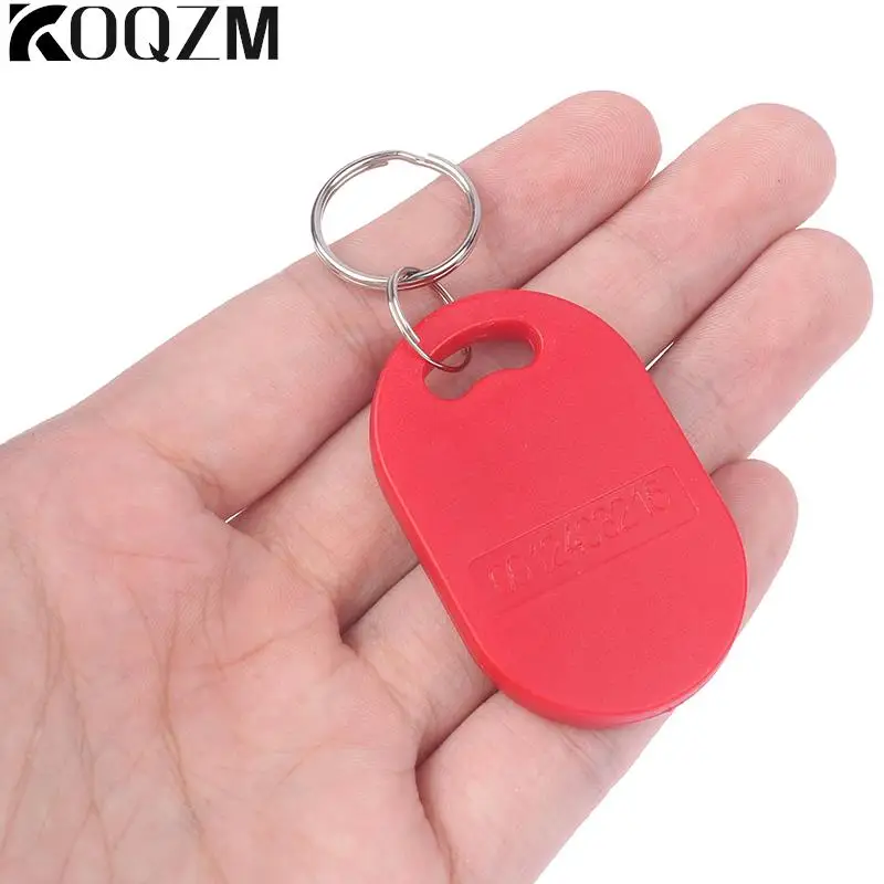 Dual Chip Frequency RFID 125KHZ T5577 13.56MHZ Replaceable Writable IC+ID Rewritable Composite Key Tag Key Fob