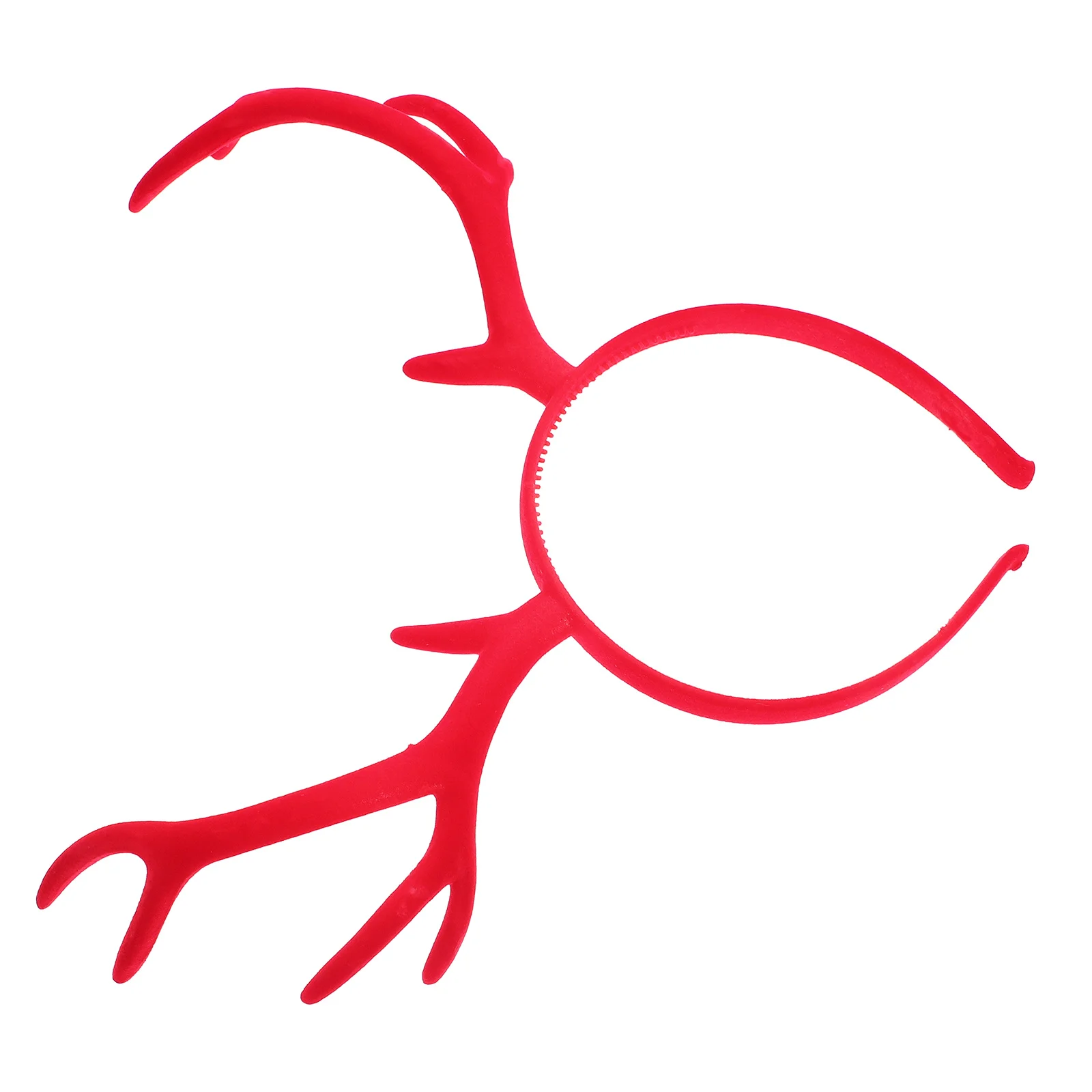 

Antler Headband Black PVC Deer Horn Hairband Lightweight Durable Halloween Hair Accessories for Women Couples Groups