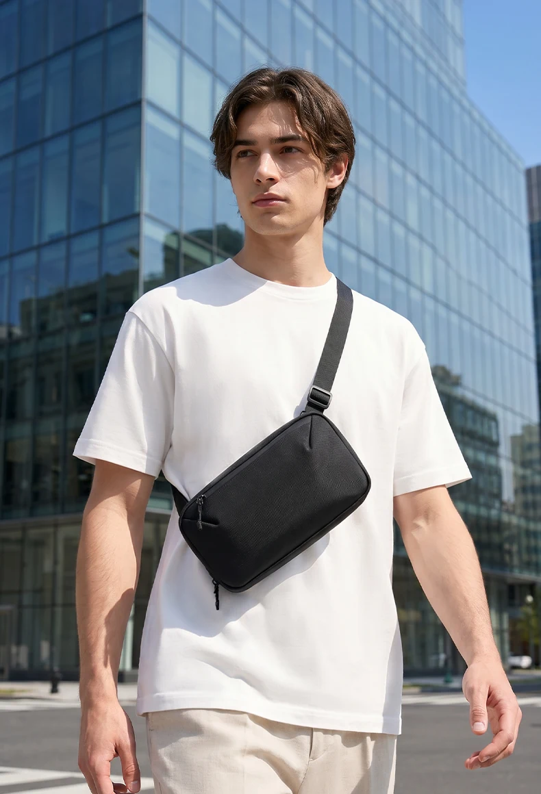 MARK RYDEN Umhängetasche für Mobiltelefone, TechPocket, leichte, wasserabweisende Reisetasche aus Polyester für den täglichen Gebrauch von Männern – Detail 3